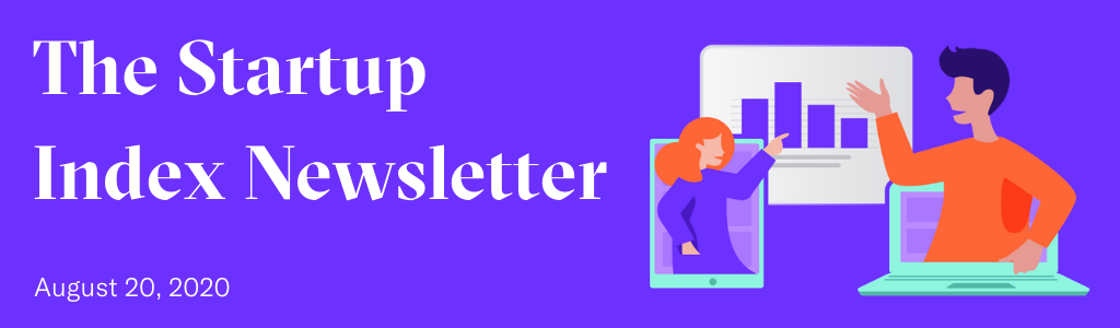 startup index newsletter header august 20